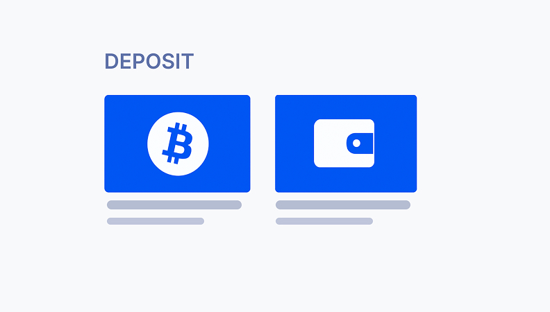 Step 2: Depositar na conta.